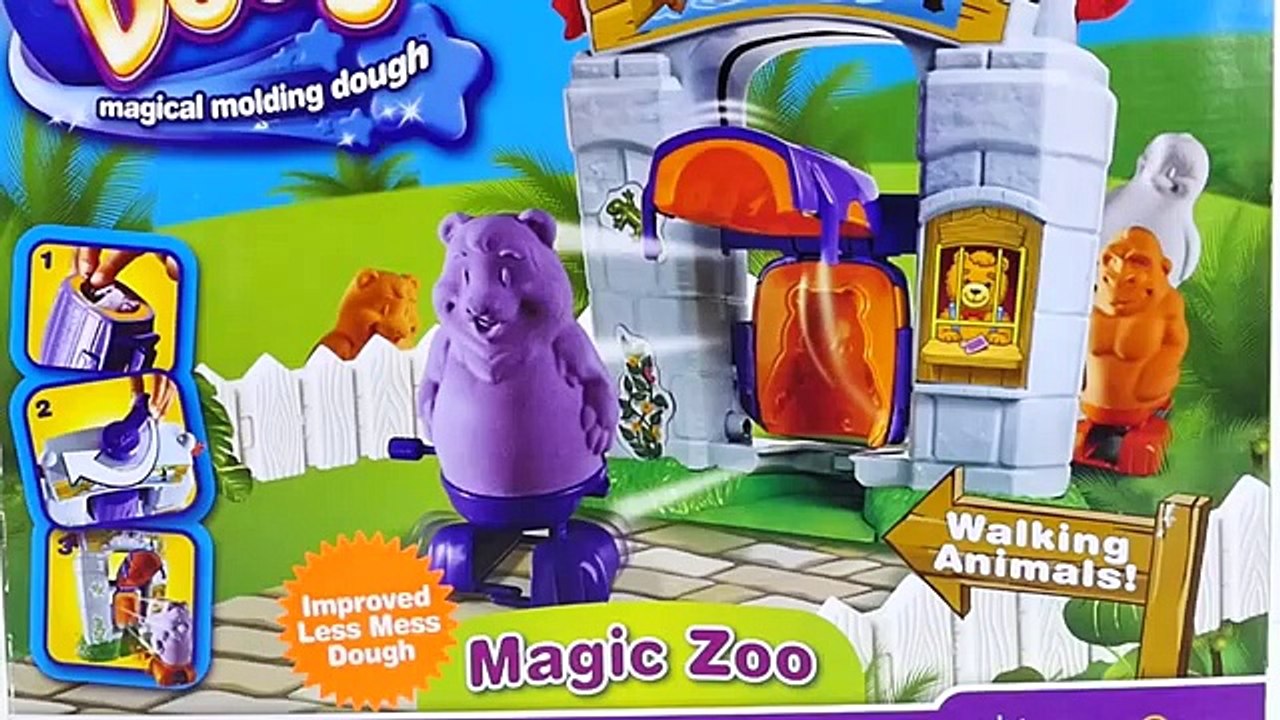 MOON DOUGH Magic Zoo Umagine Toys Molds DCTC Review Works With Play Doh
