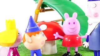 Play Doh Ben & Holly's Delivery Truck Peppa Pig Wise Elf Playdough Ice Cream DCTC Toy Episodes