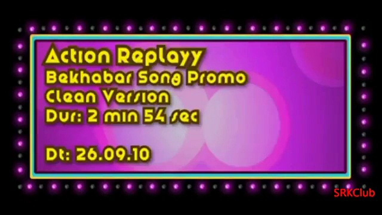 O Bekhabar' - Full  Song Promo  [HD] - Action Replay (2010)  HD  - Akshay Kumar   Aishwarya Rai