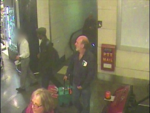 Moussa Coulibaly filmé à l'aéroport d'Istanbul lors de son interpellation le 29 janvier