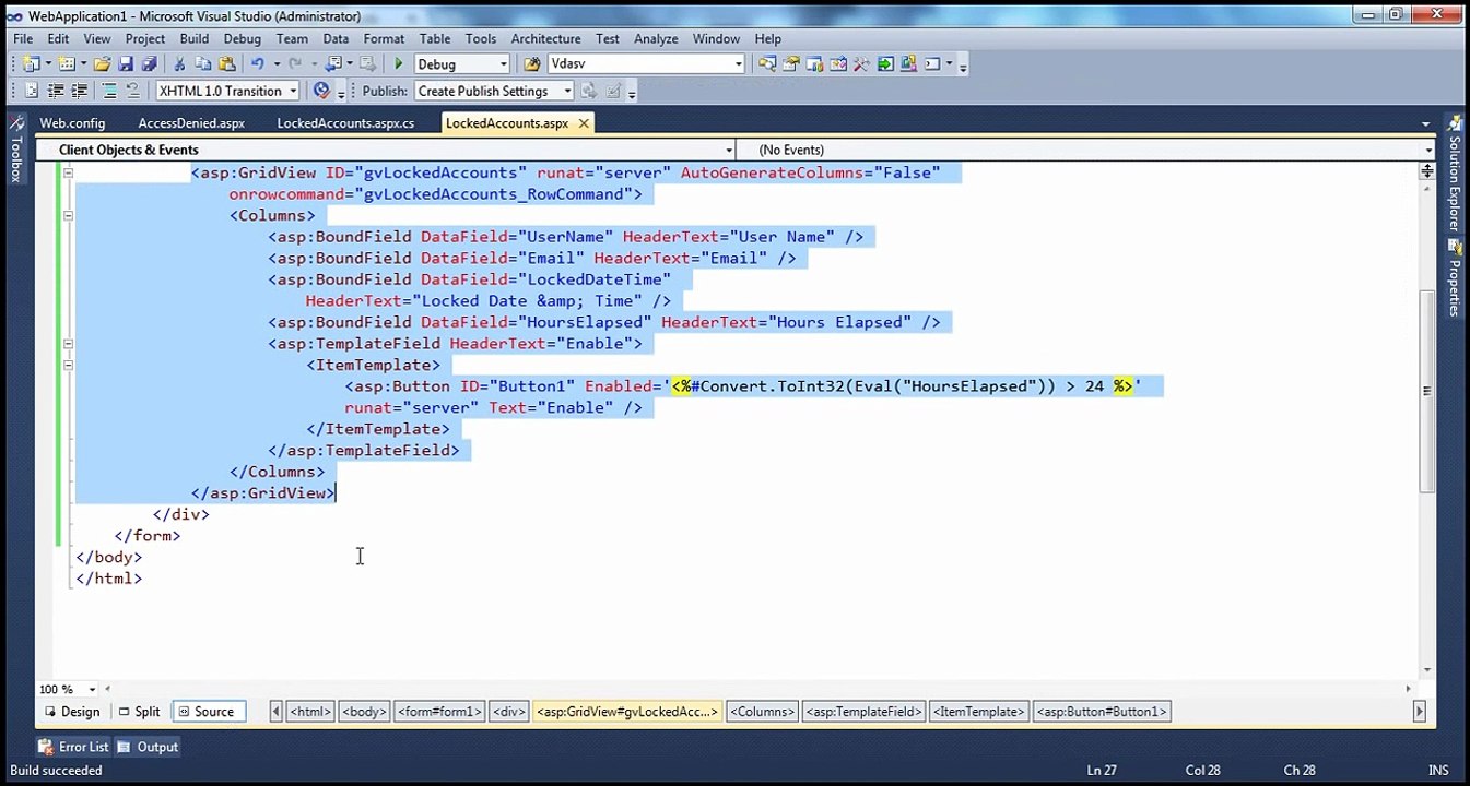 Active-Server-Pages-Implementing-Enable-button-to-unlock-user-accounts-step-by-step-Lesson-99