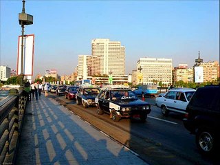 على كوبرى قصر النيل - رجاء عبده