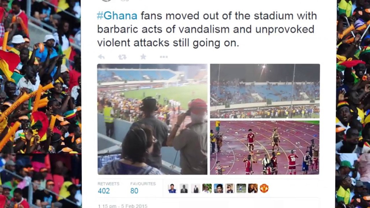 Afrika Cup: Ghana über Randale: 'Barbarisch'