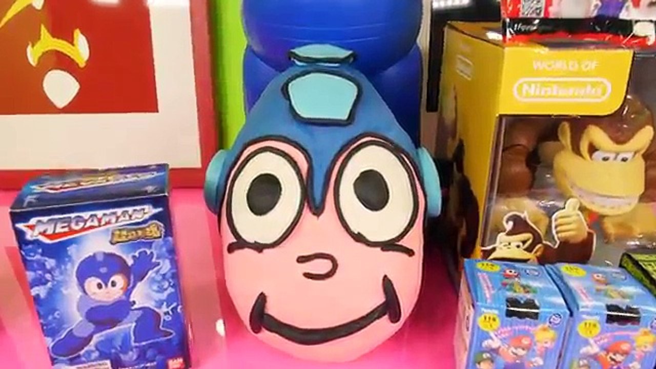 Play Doh Mega Man Surprise Egg Mario Toys Blind Boxes Playdough Disney Cars Toy Club DCTC