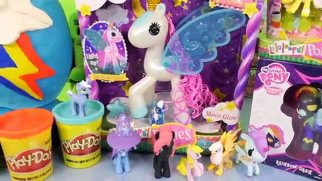 Play Doh Rainbow Dash Surprise Egg MLP Lalaloopsy Ponies My Little Pony Toys DCTC Videos