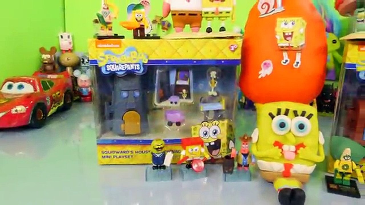 Play Doh Spongebob Squarepants NEW Toys Mini Playsets Surprise Egg DCTC Playdough Videos