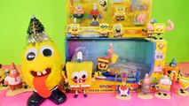 Play Doh Spongebob Squarepants Toys Super Unboxing Color Changing Car Playdough Egg Surprise DCTC