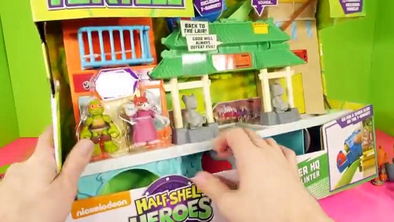 Teenage Mutant Ninja Turtles Sewer HQ Playset Nickelodeon Toys DCTC Disney Cars Toy Club