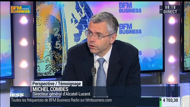 Alcatel-Lucent peut maintenant investir dans l'innovation et la croissance : Michel Combes - 06/02