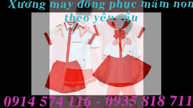 0935 818 711 Cơ sở may ĐỒNG PHỤC MẦM NON - ÁO MẦM NON giá rễ