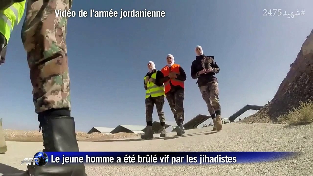 Jordanie: l'armée diffuse une vidéo de ses frappes contre l'EI
