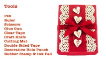 Valentine's Day Gift Wrapping with Decorative Hole Punch