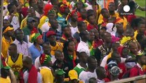 شورش هواداران، بازی گینه استوایی و غنا را متوقف کرد