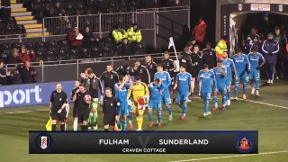 Fulham 1-3 Sunderland - FA Cup Fourth Round _ Goals & Highlights