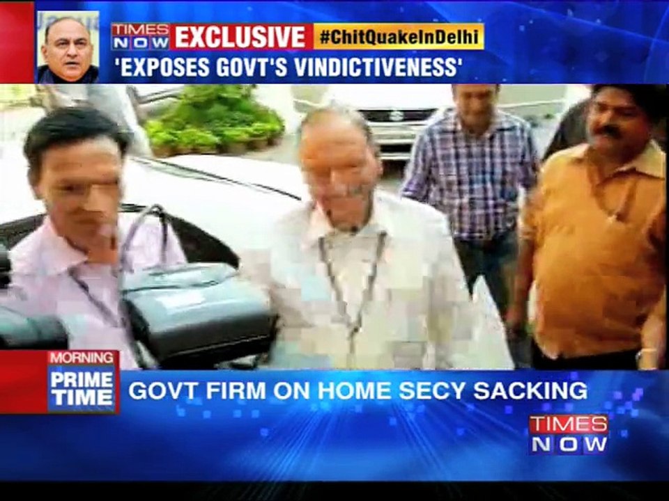 Row over Home Secy sacking