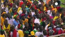Violence erupts at the Africa Cup of Nations crowd trouble taints semi-final