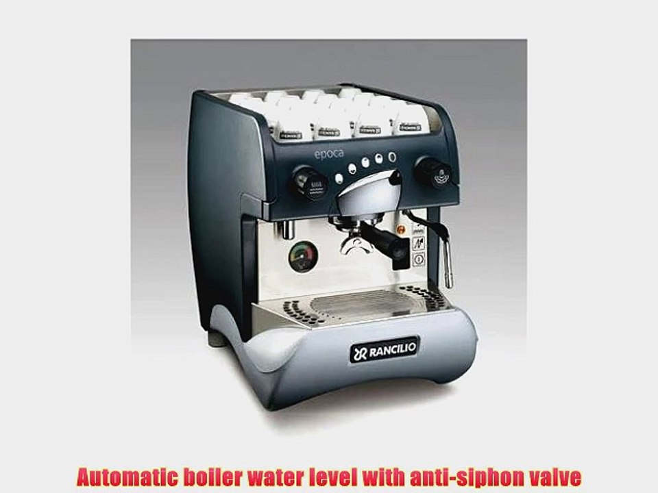 Rancilio Epoca S Tank 1 Espresso Machine