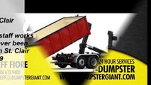 Dumpster Giant Rentals St. Clair
