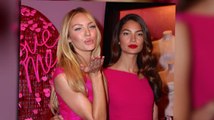 Victoria's Secret's Candice Swanepoel and Lily Aldridge Give Cupid A Hand