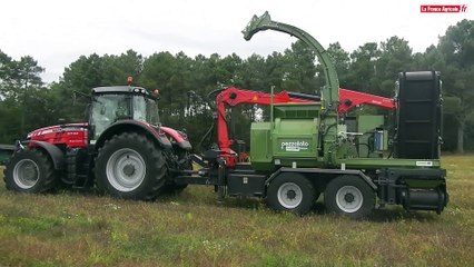 Bois secs : utiliser le broyeur de la Cuma pour le valoriser