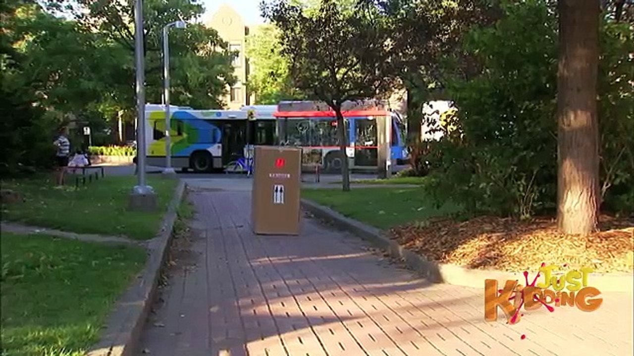 Runaway Box Prank - Just Kidding