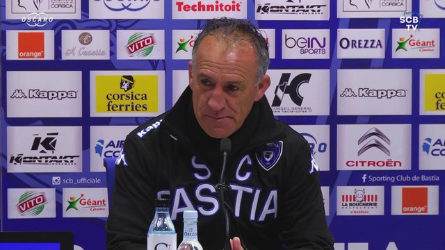 Bastia-Metz : Conf. d'avant-match de G. Printant