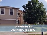 Davenport FL 5 Bedroom Home For Sale - 547 Milford St