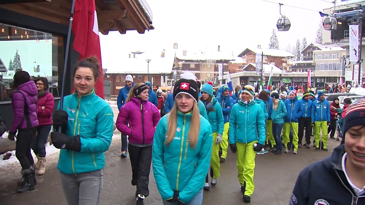Championnat du monde de ski alpinisme - Verbier - 5 fevrier - Ouverture