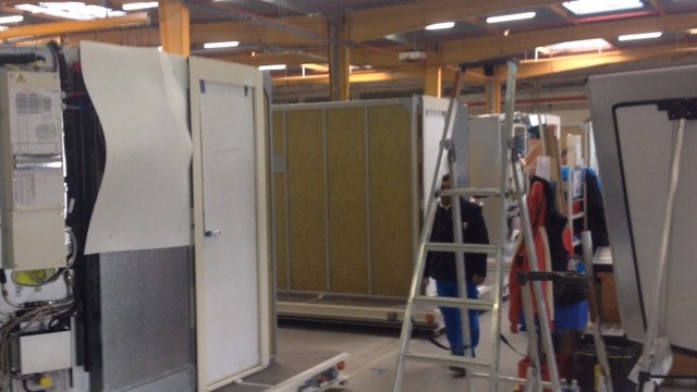 Des cabines de paquebot produites à grande vitesse