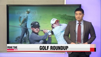 Скачать видео: Golf Roundup: LPGA, PGA, Tiger Woods injury