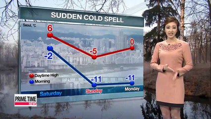 Cold spell to set in Sunday