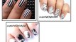 3 Black and White nail designs - Nail art tutorial