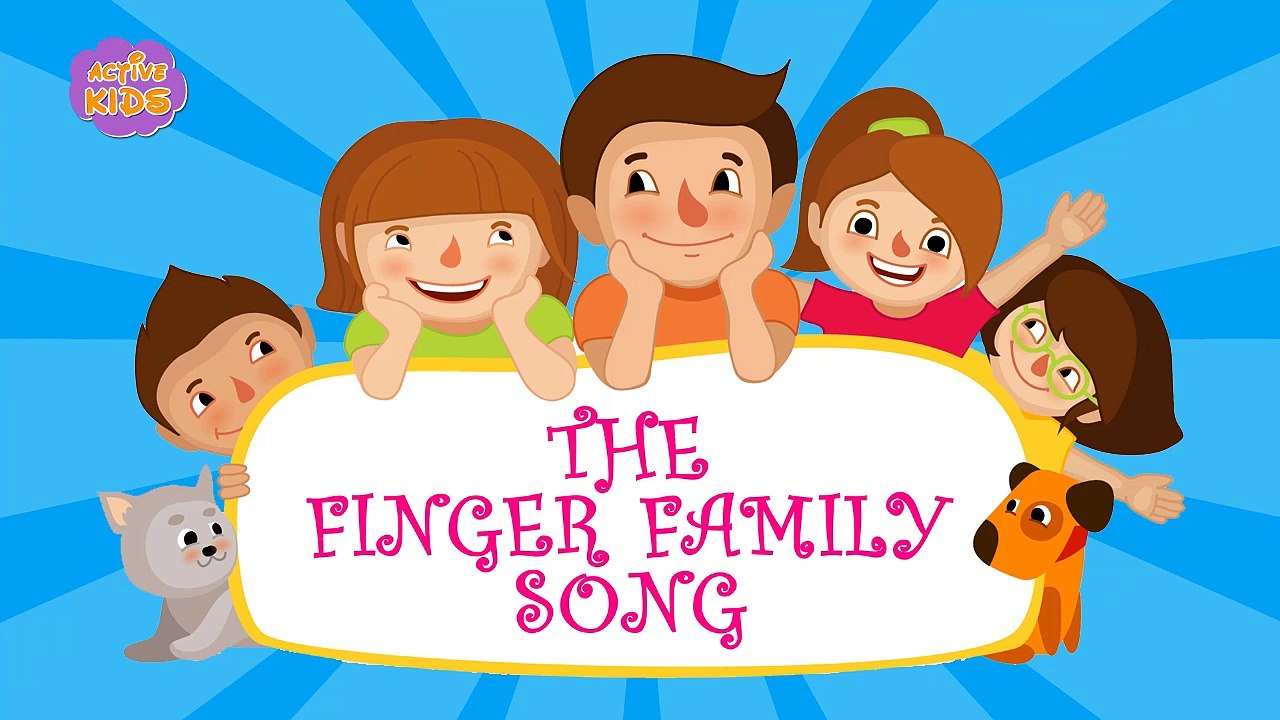 Finger Family Song For Kids | English Nursery Rhymes For Children
