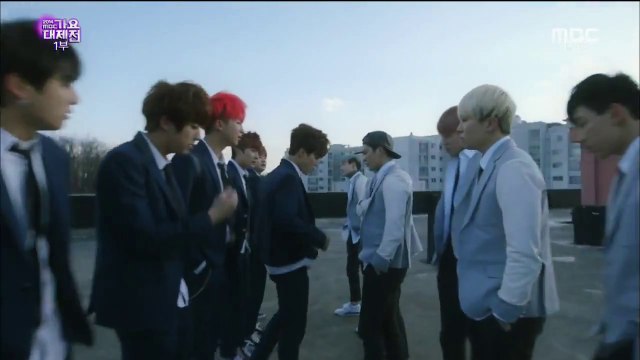 141231 GOT7 vs BTS VCR @ 2014 MBC Gayo Daejun - YouTube[via torchbrowser.com]