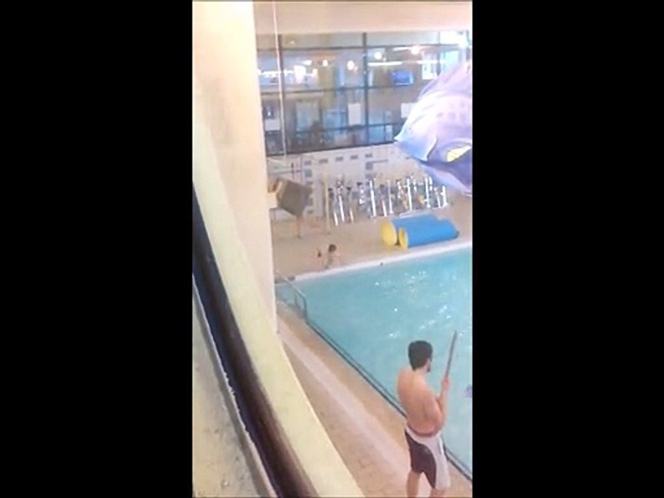 Ludovic à la piscine