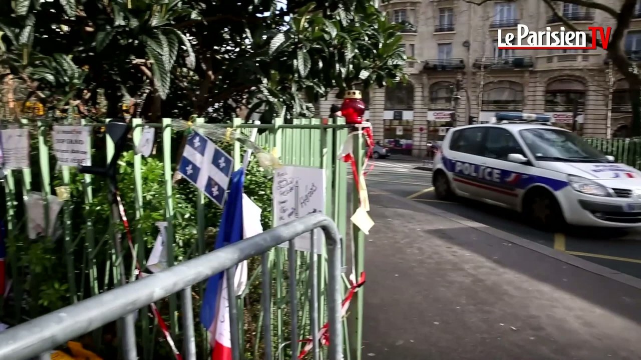 Charlie Hebdo un mois après : pèlerinage sur les lieux des attentats