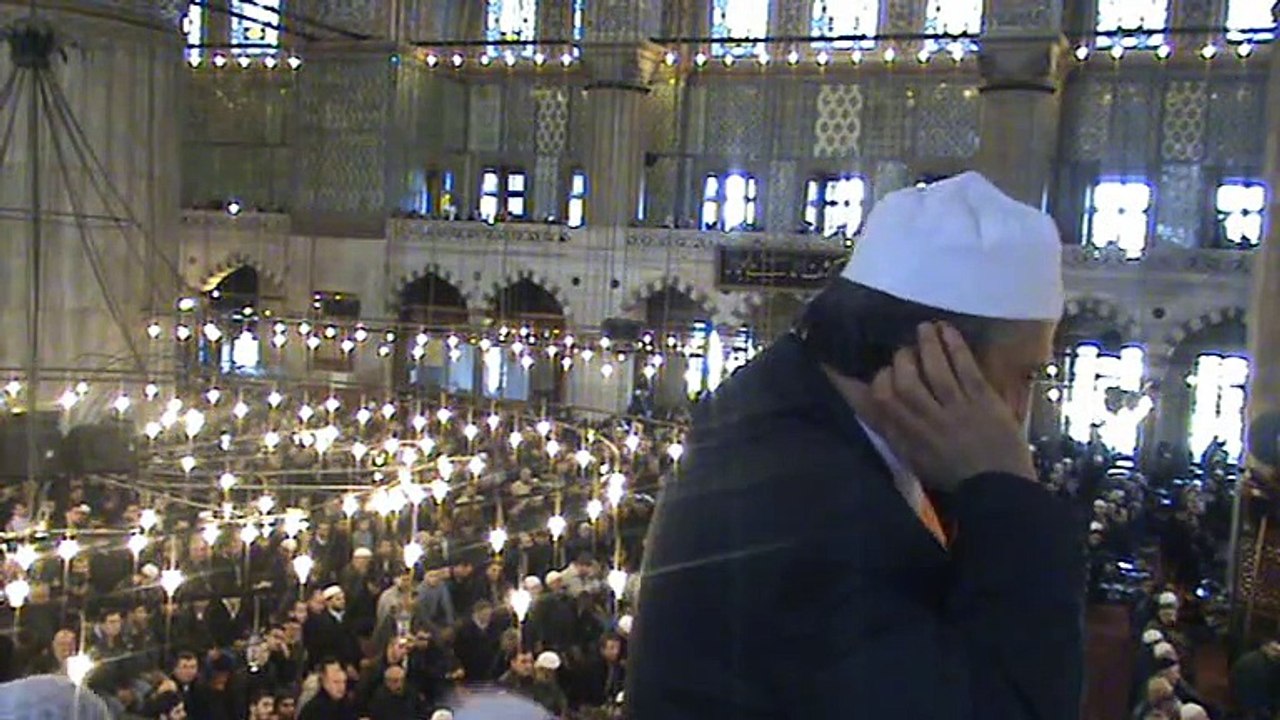 06.02.2015 S.Ahmet Cami Cuma İç Ezan Musa Çetintaş