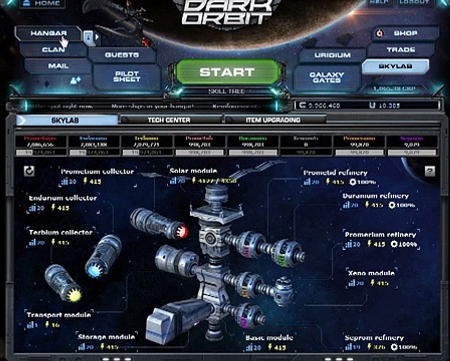 Buy Sell Accounts - DarkOrbit account lvl 17 Full Elite for sale _ GB1