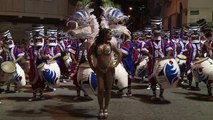 Desfile de blocos no carnaval do Uruguai