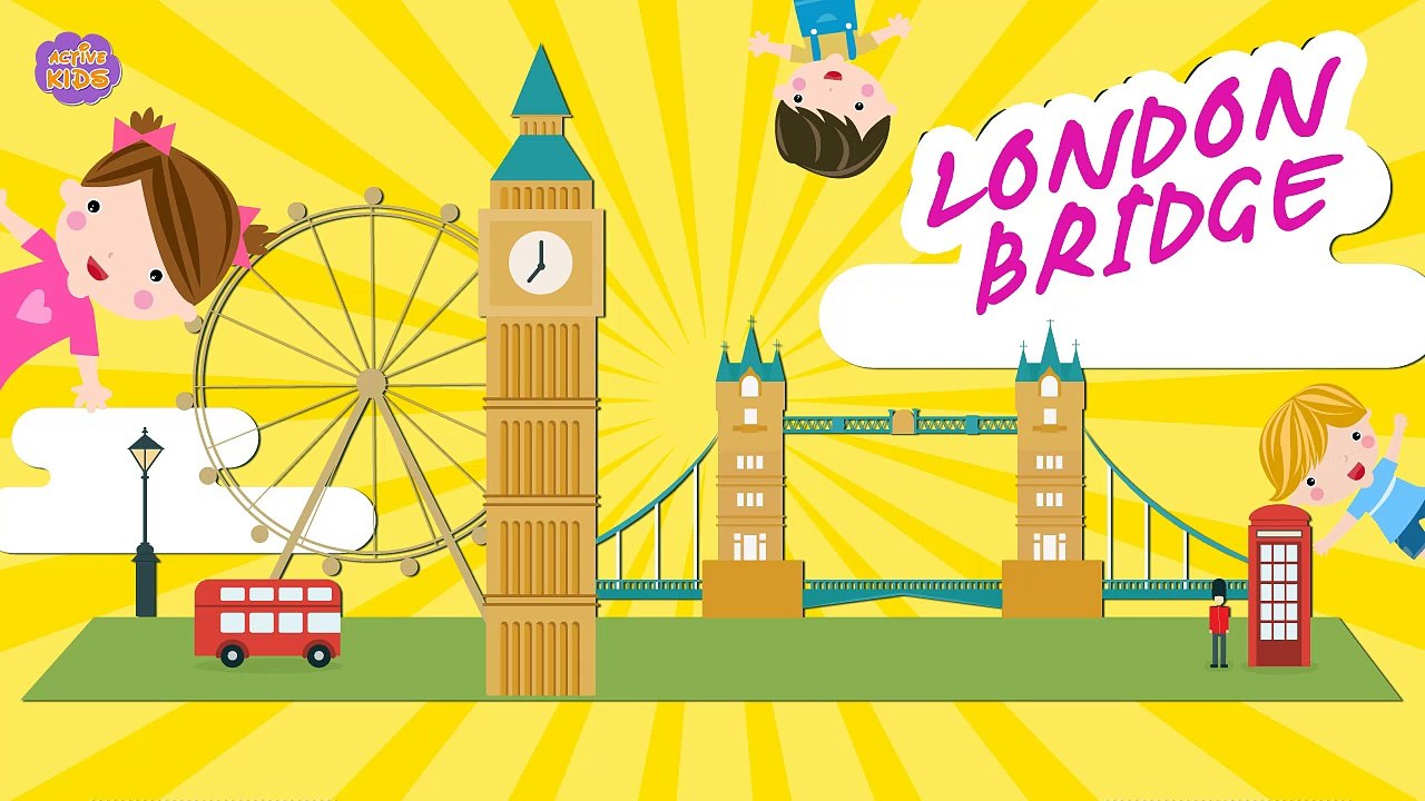 London Bridge Is Falling Down | English Nursery Rhymes For Kids
