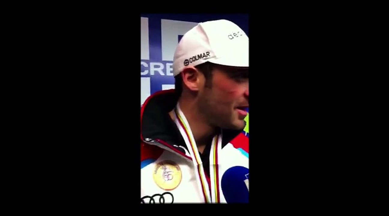 Mondiaux de Vail-Beaver Creek: Adrien Théaux vient de recevoir sa médaille de bronze du super-G