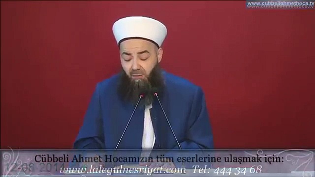 Cübbeli Ahmet Hoca - Hocalar Ağaçta Yetişmiyor -) 12.06.14