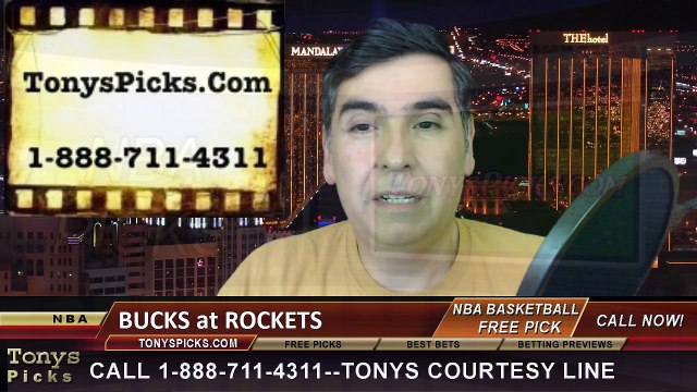 Houston Rockets vs. Milwaukee Bucks Free Pick Prediction NBA Pro Basketball Odds Preview 2-6-2015