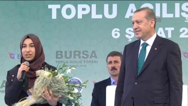 Cumhurbaşkanı Erdoğan, Bursa Büyükşehir Belediyesi'ni Ziyaret Etti