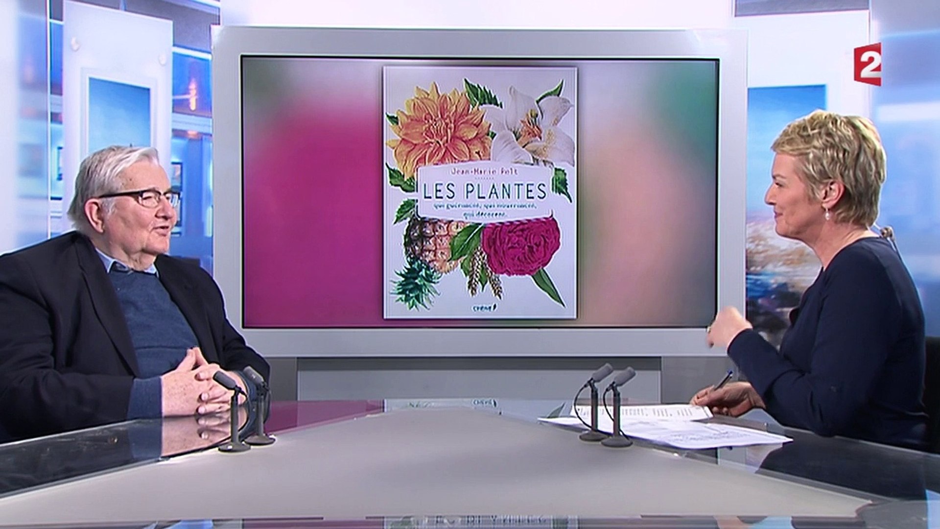 Le célèbre botaniste, Jean-Marie Pelt, s'intéresse aux bienfaits des  plantes - Vidéo Dailymotion