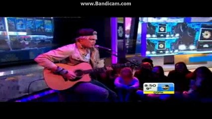 Cody Simpson Flower Live on Good Morning America