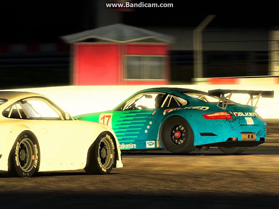 Porche 911 GT3 2009, Team - Falken Nürburgring sprint court