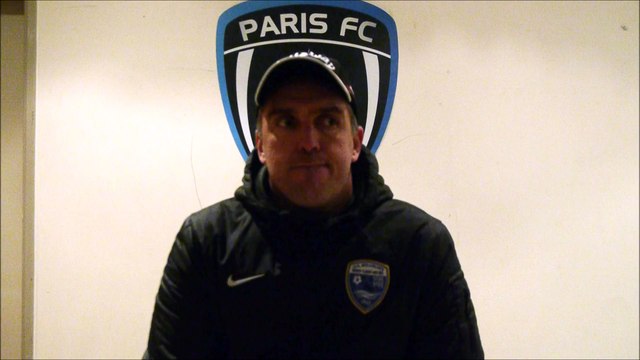 Réaction de Richard Déziré après Paris FC - US Avranches