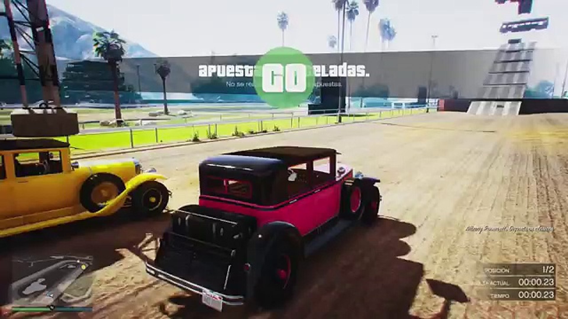 GTA V ONLINE Online    CARRERA!!  #134 - GTA 5 (PS4) ONLINE Gameplay