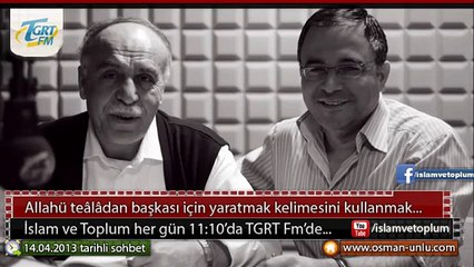 Yaratmak Kelimesini Kullanmak - Osman Ünlü